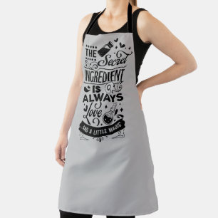 Tablier Ingrédient secret de cuisine sorcière cool