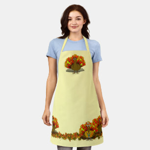 Tablier Inquiète Turquie Thanksgiving Apron