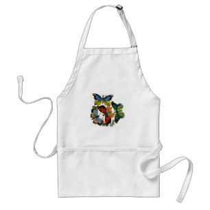 Tablier Insectes vintages ou des insectes, Belles papillon