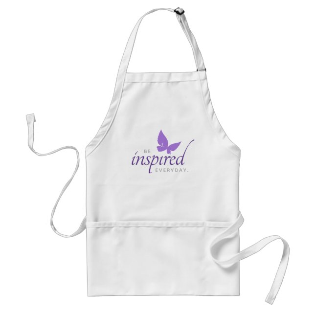 Tablier Inspirationnel Soyez Inspiré Papillon Quotidien (Devant)