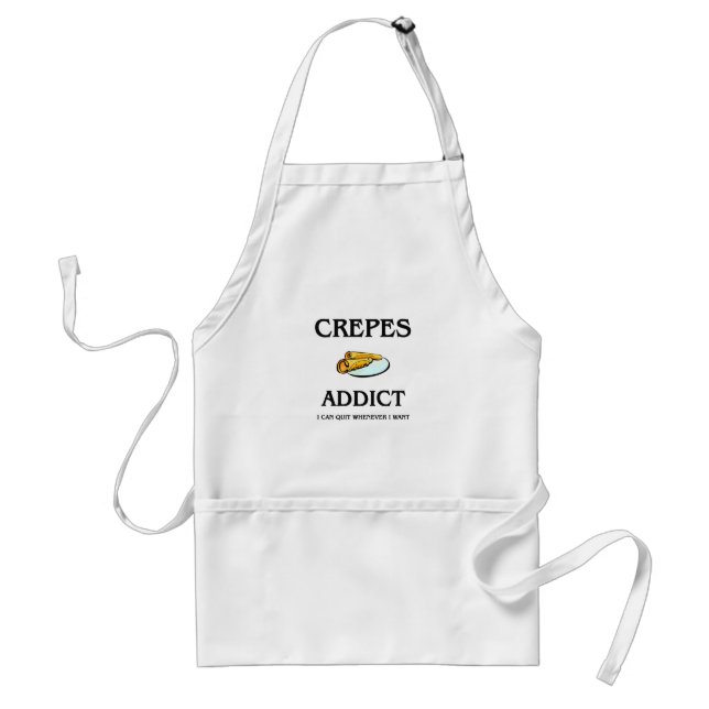 Tablier Intoxiqué de crêpes (Devant)