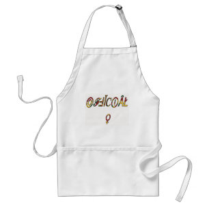 Tablier Inverti "OFFICIAL Female Symbole Art Imprimer