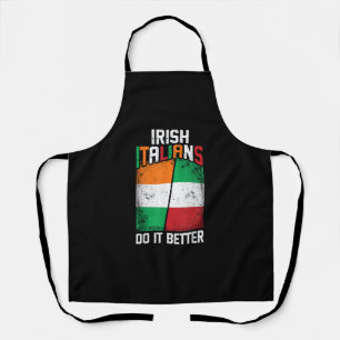 Tablier Irlandais Italien Drôle Irlandais Italiens Faire M