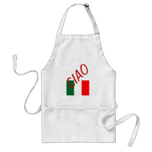 TABLIER ITALIE APRON PERSONNALISER — CIAO