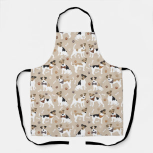 Tablier Jack Russell Terrier Paws et Bones Apron