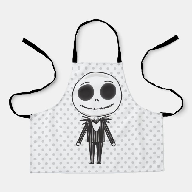 Tablier Jack Skellington Emoji 2 (Recto)
