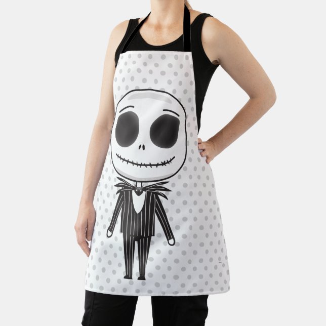 Tablier Jack Skellington Emoji 2 (Insitu)