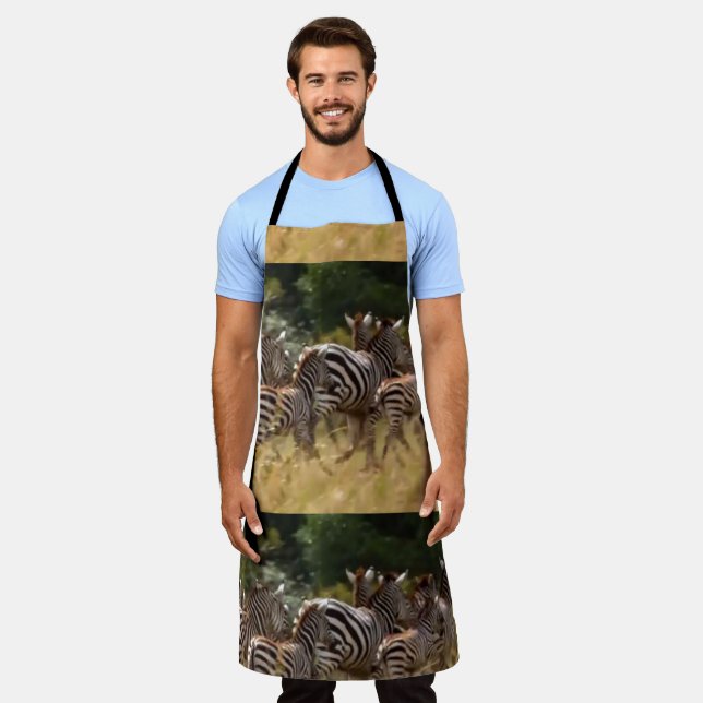 Tablier J'adore Cute Nice Lovely Cook (Porté)