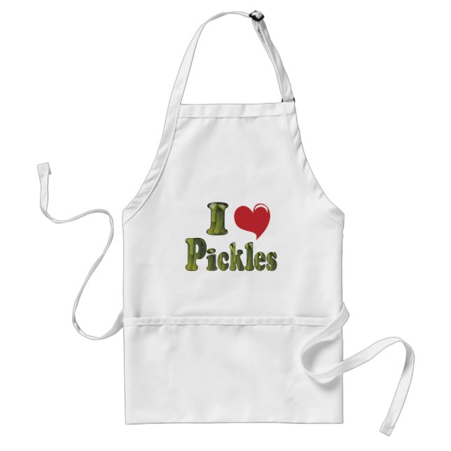 Tablier J'adore les Pickles (Devant)