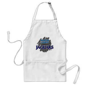 Tablier Jaguars de lycée du comté de Barbour - Clayton,
