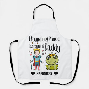 Tablier J'ai trouvé Mon Prince Papa