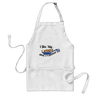 Tablier J'Aime Big Latkes Drôle Hanoukka Apron