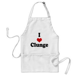 TABLIER J'AIME {COEUR} CLUNGE