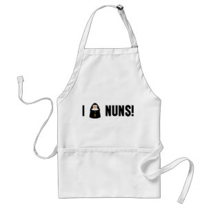 Tablier J'aime des nonnes
