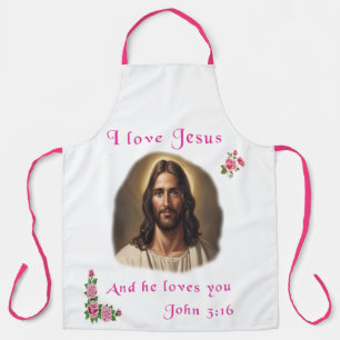 Tablier J'aime Jésus