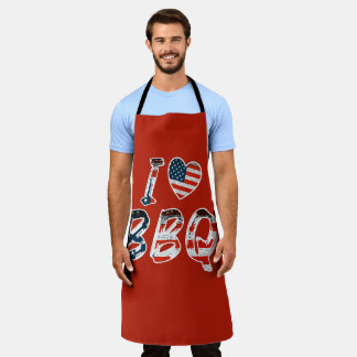Tablier J'aime le barbecue