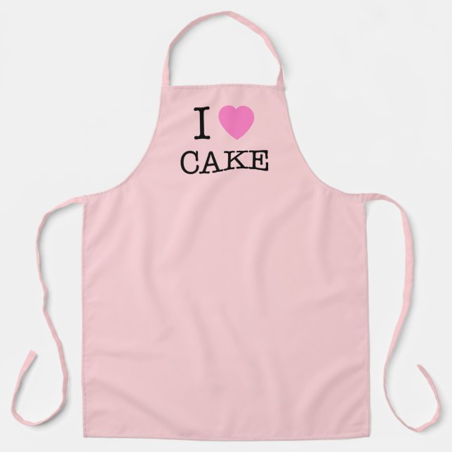 Tablier J'aime le gâteau (Recto)