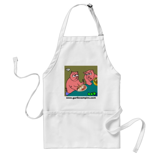 Tablier J'aime le lard (Devant)