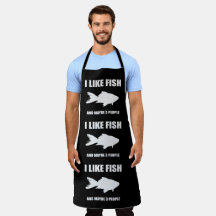 J'aime le poisson et peut-être 3 Personnes Cadeaux