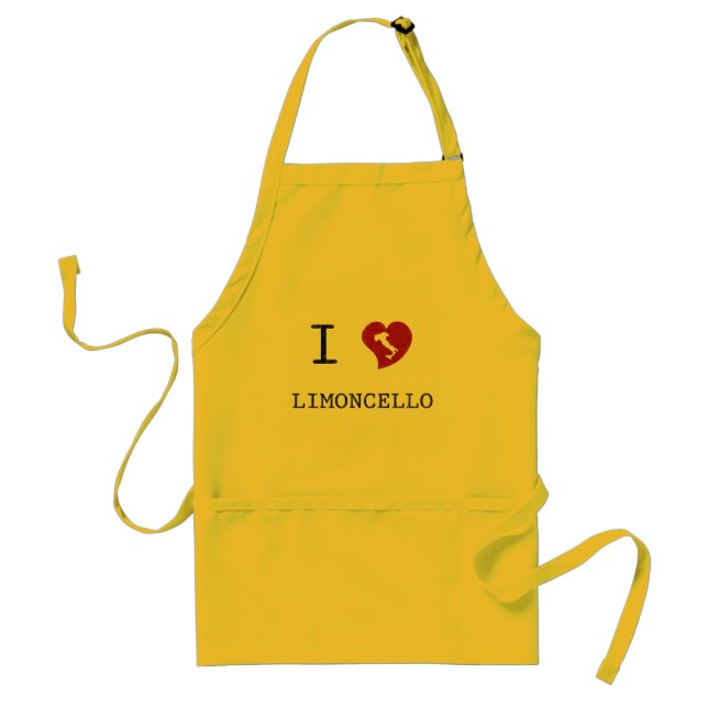 Tablier J'aime Limoncello (Devant)