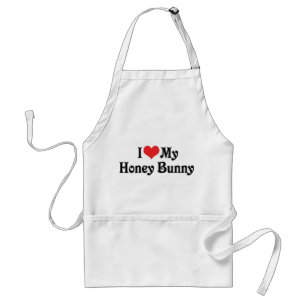 Tablier J'aime mon Honey Bunny