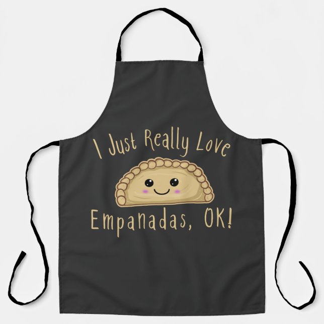 Tablier J'Aime Vraiment Empanadas Ok ! Cute Kawaii Empan (Recto)