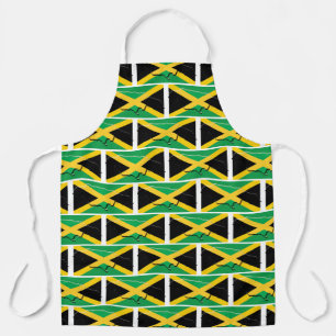 Tablier JAMAICA FLAG   Carte Jamaïcaine   Patriotique élég