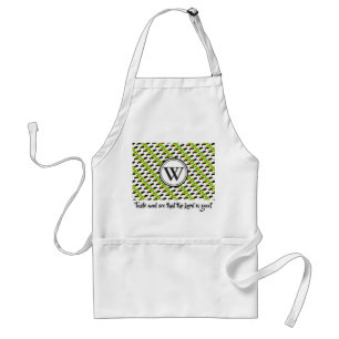 Tablier JAMAICA Monogramme Goûter et voir la Bible Écritur