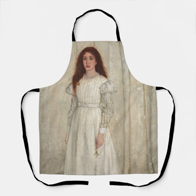 Tablier James Whistler - Symphonie en blanc no 1 (Recto)