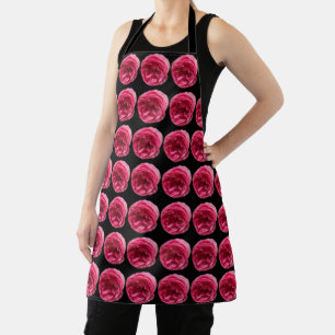 Tablier Jardin Rose Design Apron