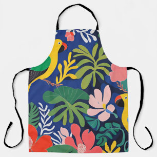 Tablier Jardin tropical Expressionnisme moderne Oeuvre d'a