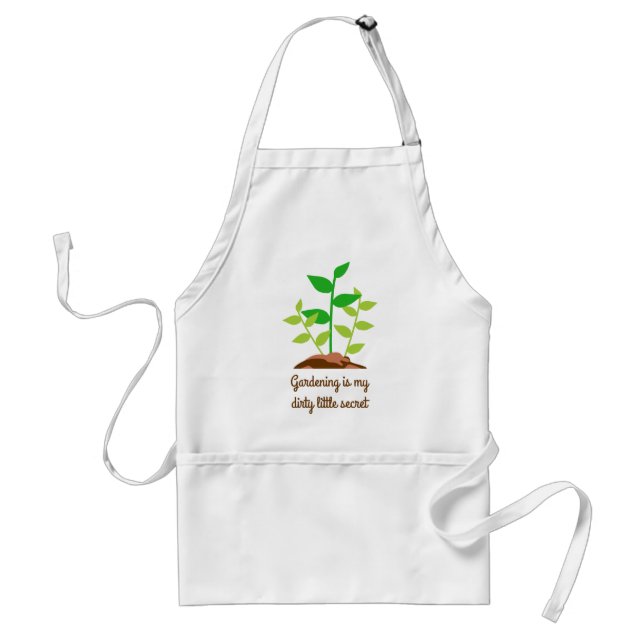 Tablier Jardinage drôle (Devant)