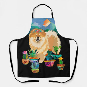 Tablier JARDINS ME RENDRE SMILE toilettage/artisanat/tabli