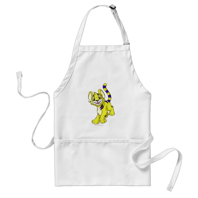 Tablier Jaune de Kougra (Devant)