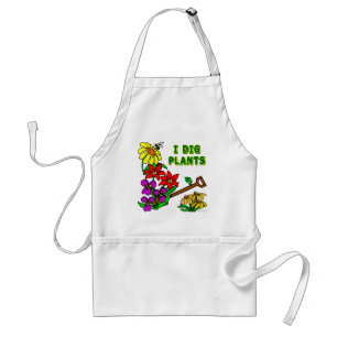 Tablier Je Creuse Plante Flower Gardener Dit Apron
