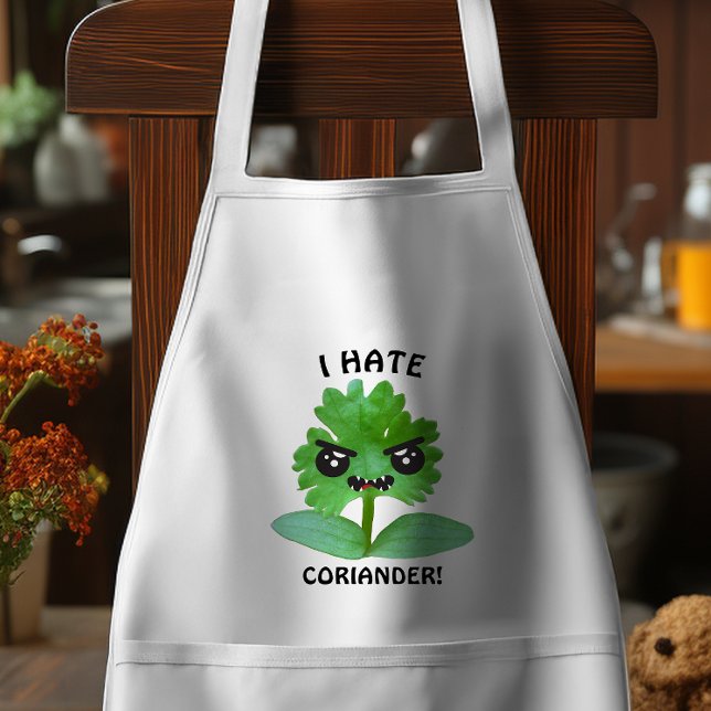 Tablier Je déteste Coriander - Cilantro (Créateur téléchargé)