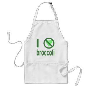 Tablier Je déteste le brocoli