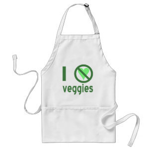Tablier Je déteste les Légumes