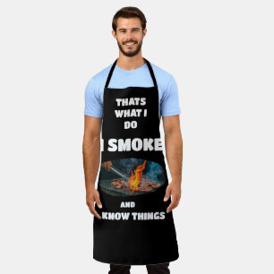 Tablier Je fume de la viande