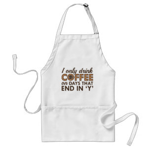 Tablier Je Ne Bois Que Du Café