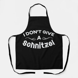Tablier Je ne donne pas de T-shirt Schnitzel