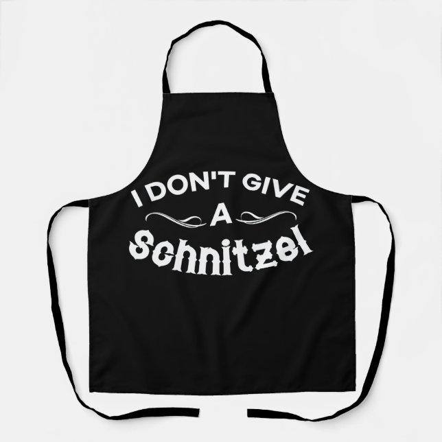Tablier Je ne donne pas de T-shirt Schnitzel (Recto)