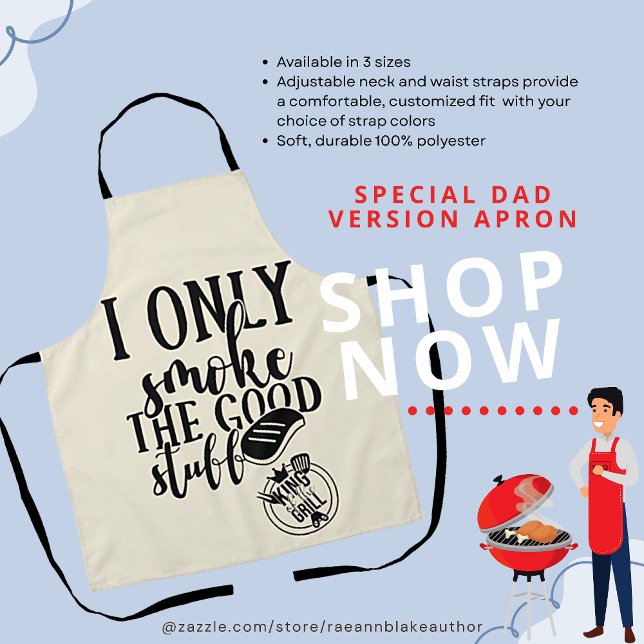 Tablier Je ne fume que l'Apron des bons trucs (Créateur téléchargé)