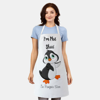 Tablier Je ne suis pas petit je suis taille pingouin, drôl
