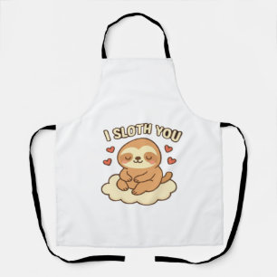 Tablier Je Paresseux Toi - Mignon Kawaii Paresseux Amour P
