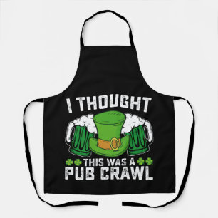 Tablier Je Pensais Que C'Était Un Jour De La St Patrick