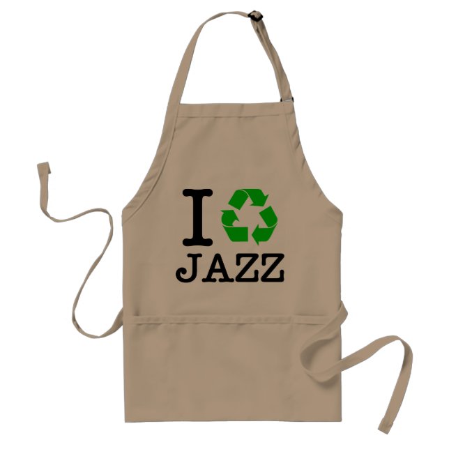 Tablier Je Recycle Le Jazz (Devant)