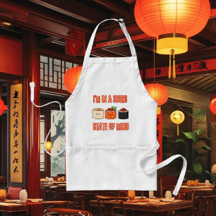 Tablier Je suis dans un état d'esprit de Sushi - Sushi fro