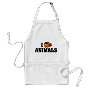 Tablier Je suis des Animaux à Cœur - Amateurs de Barbecue