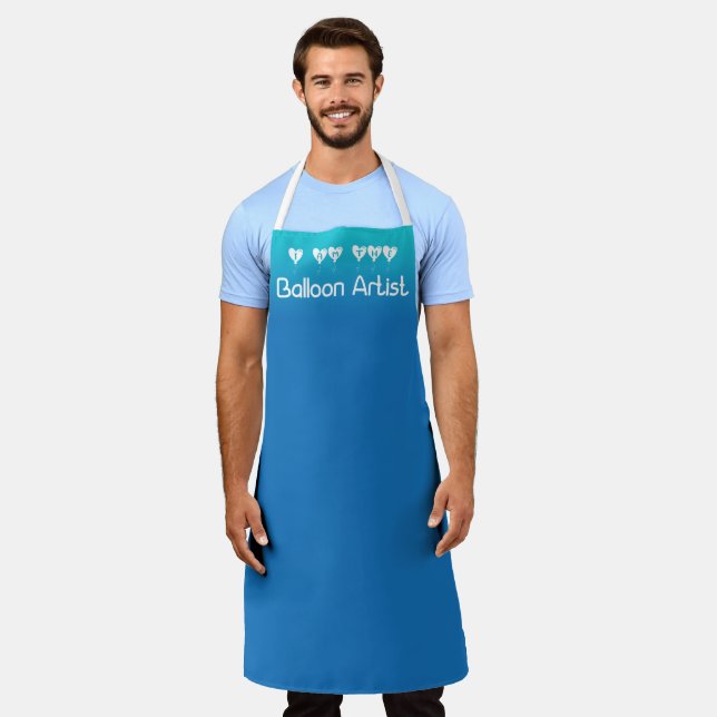 Tablier "Je suis l'artiste du ballon" Apron (Porté)